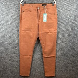 AG Adriano Goldschmied Farrah Ankle Seamless High Rise Skinny Jeans Women's 31